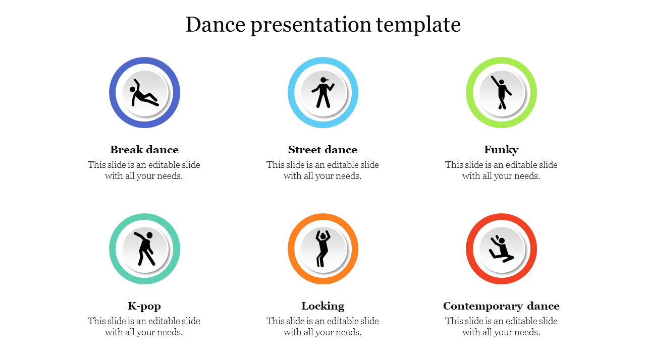 Dance presentation template